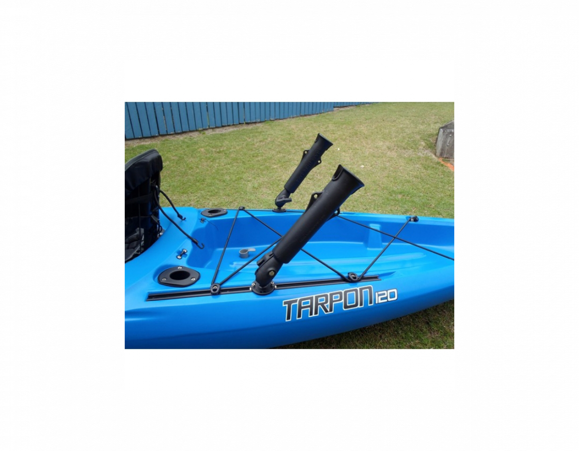 RAM Tough Tube Rod Holder - Round Base, Perception Kayaks